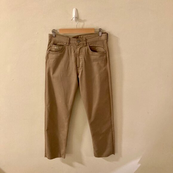 Hugo Boss Pants Men’s 31x32 Straight Leg Cotton Tan 5-Pocket‎ - Picture 5 of 12
